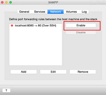 Port forwarding